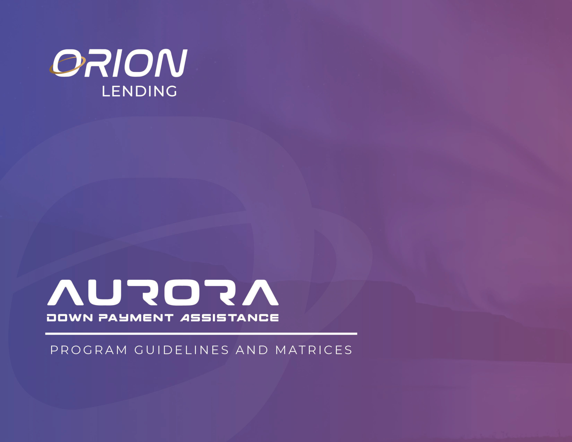 Aurora Down Payment Assistance Program - Page 1