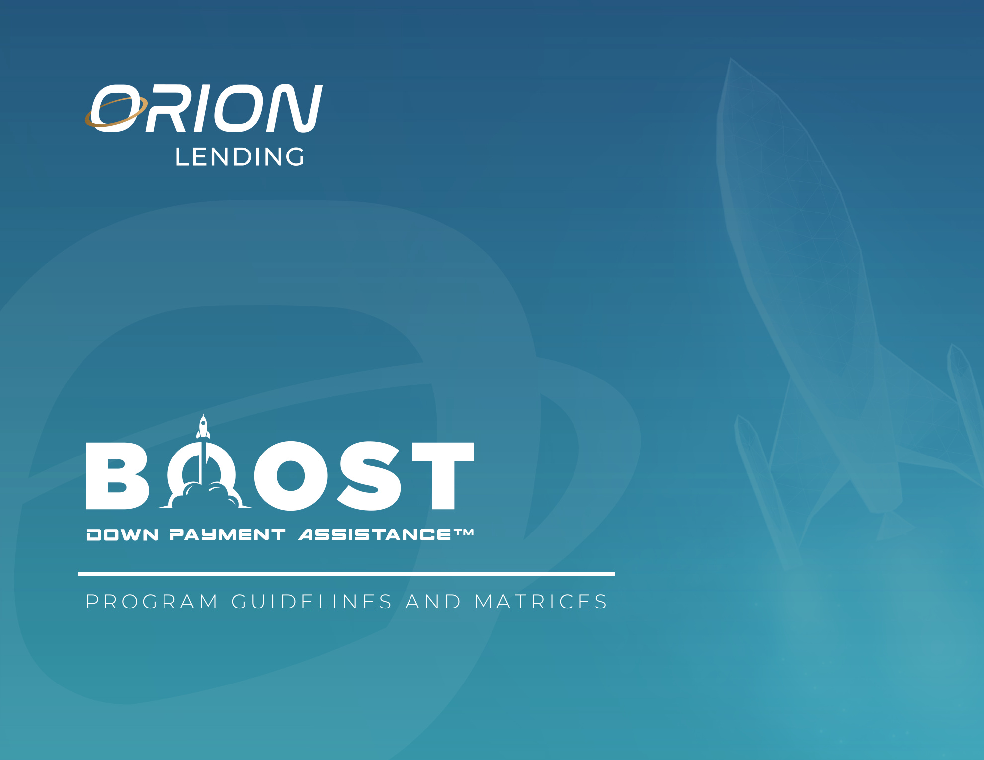 Boost Down Payment Assistance Program - Page 1