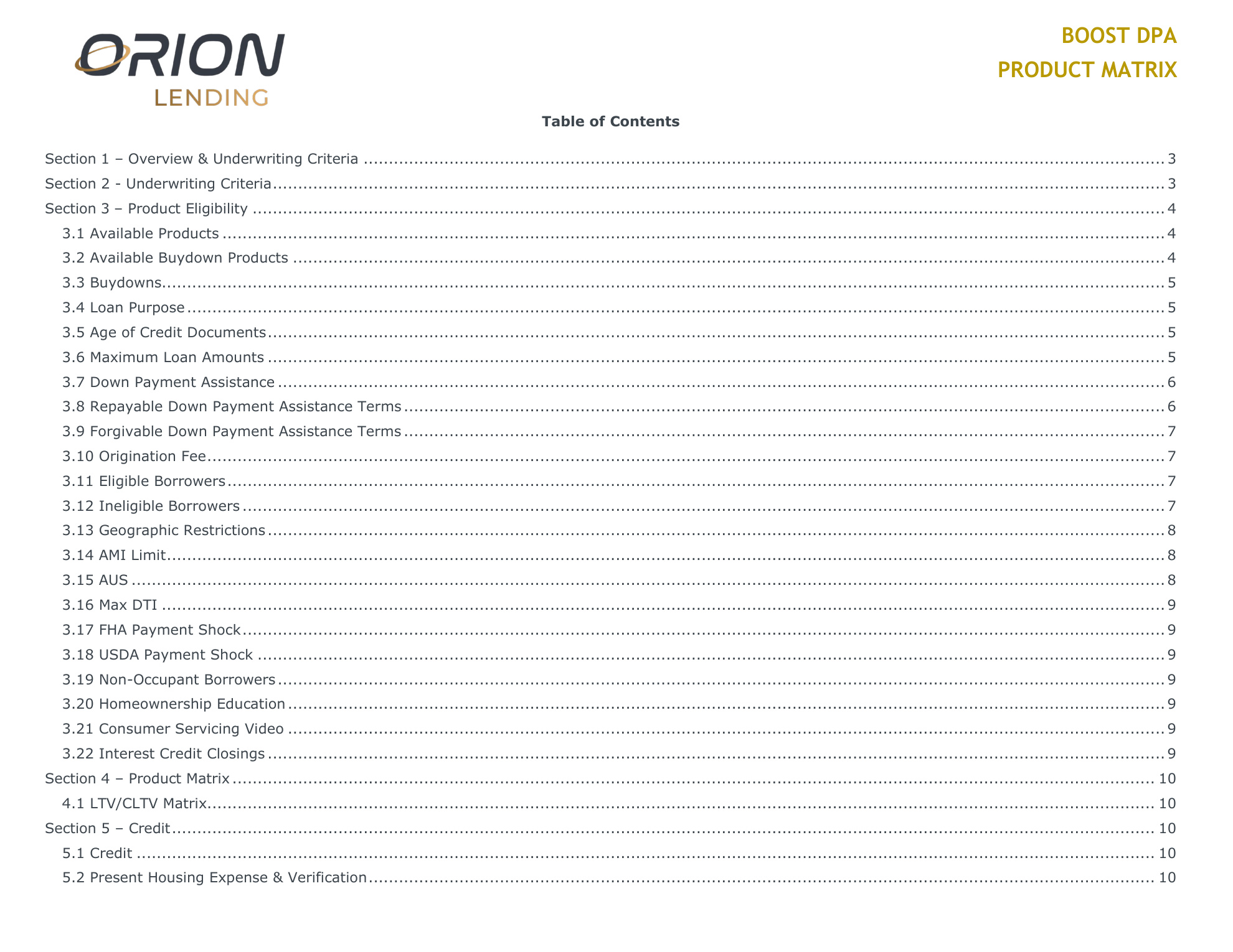 Boost Down Payment Assistance Program - Page 2