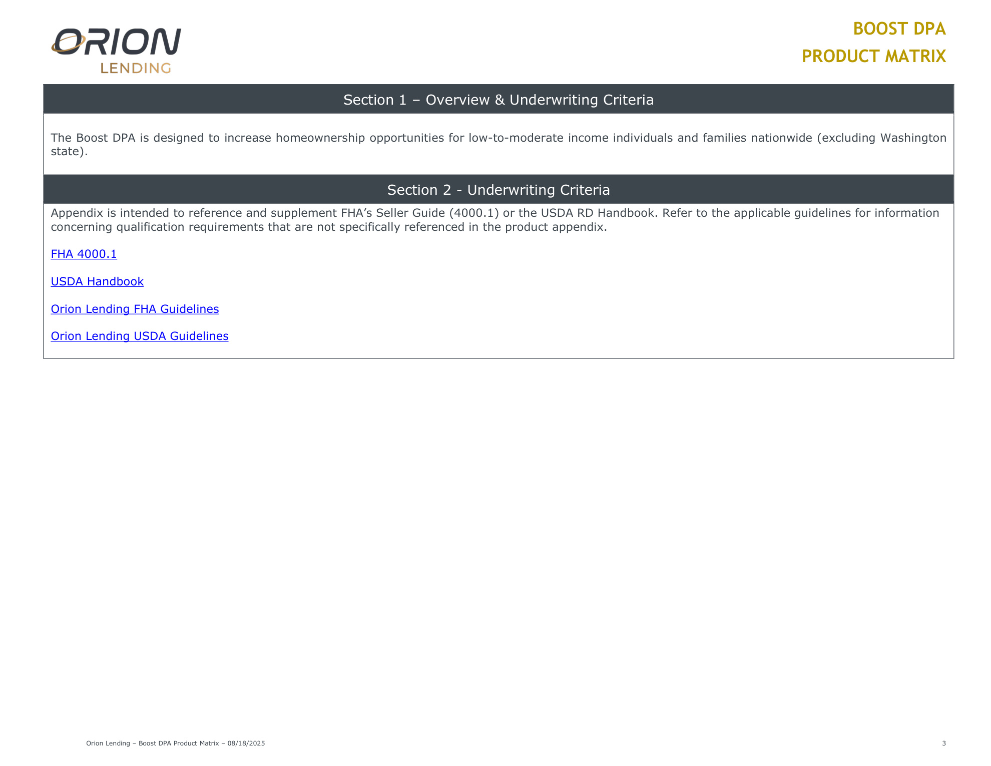 Boost Down Payment Assistance Program - Page 4