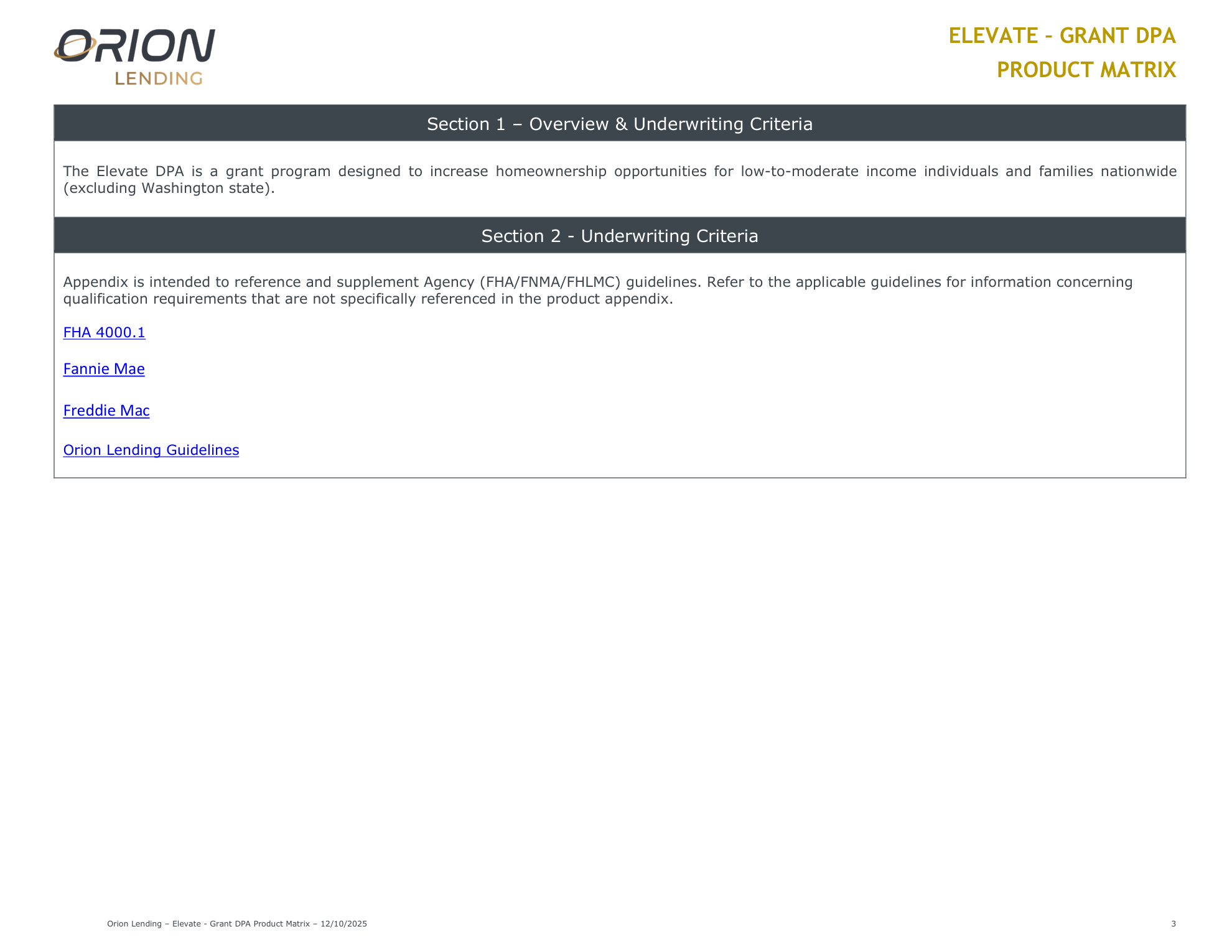 Elevate Down Payment Assistance Program - Page 4