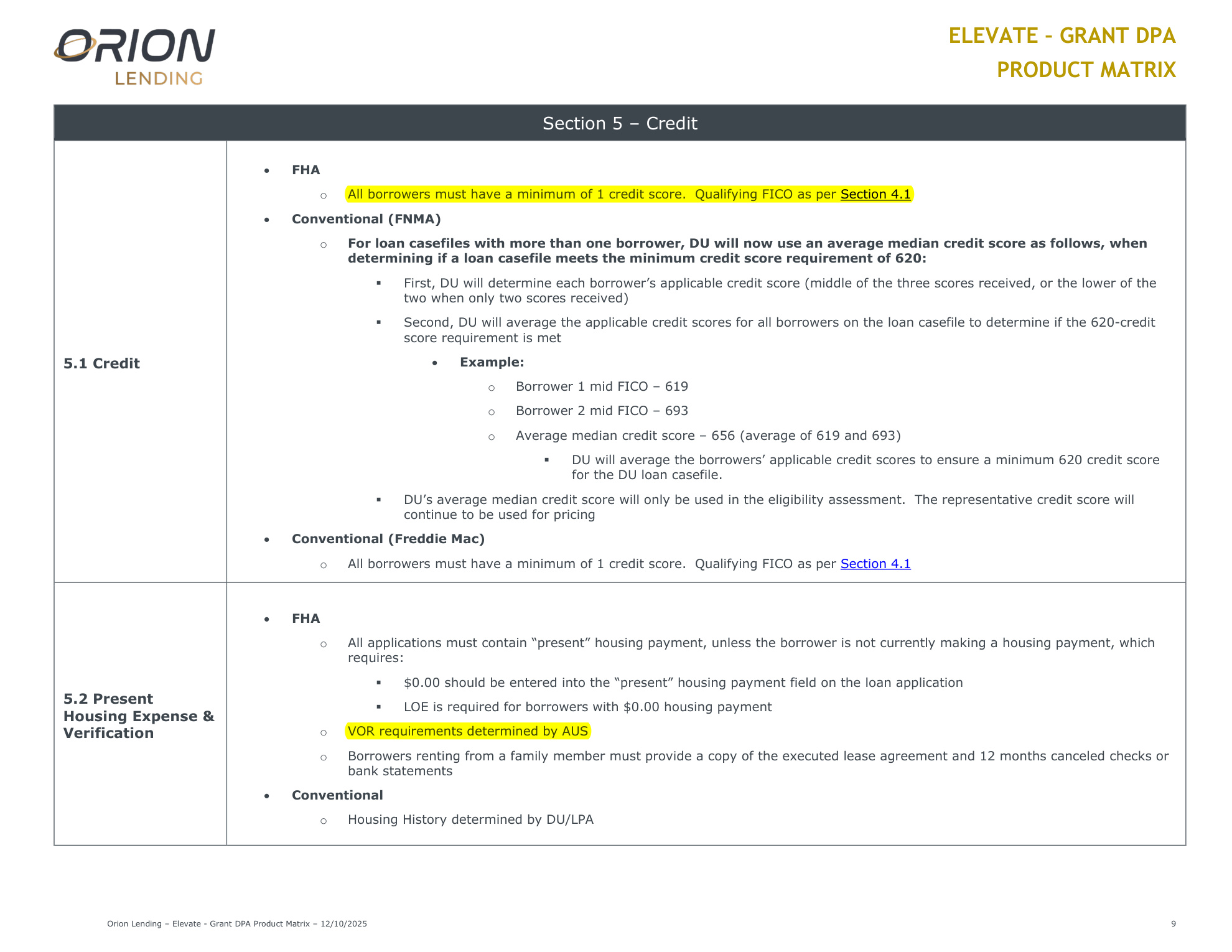 Elevate Down Payment Assistance Program - Page 10